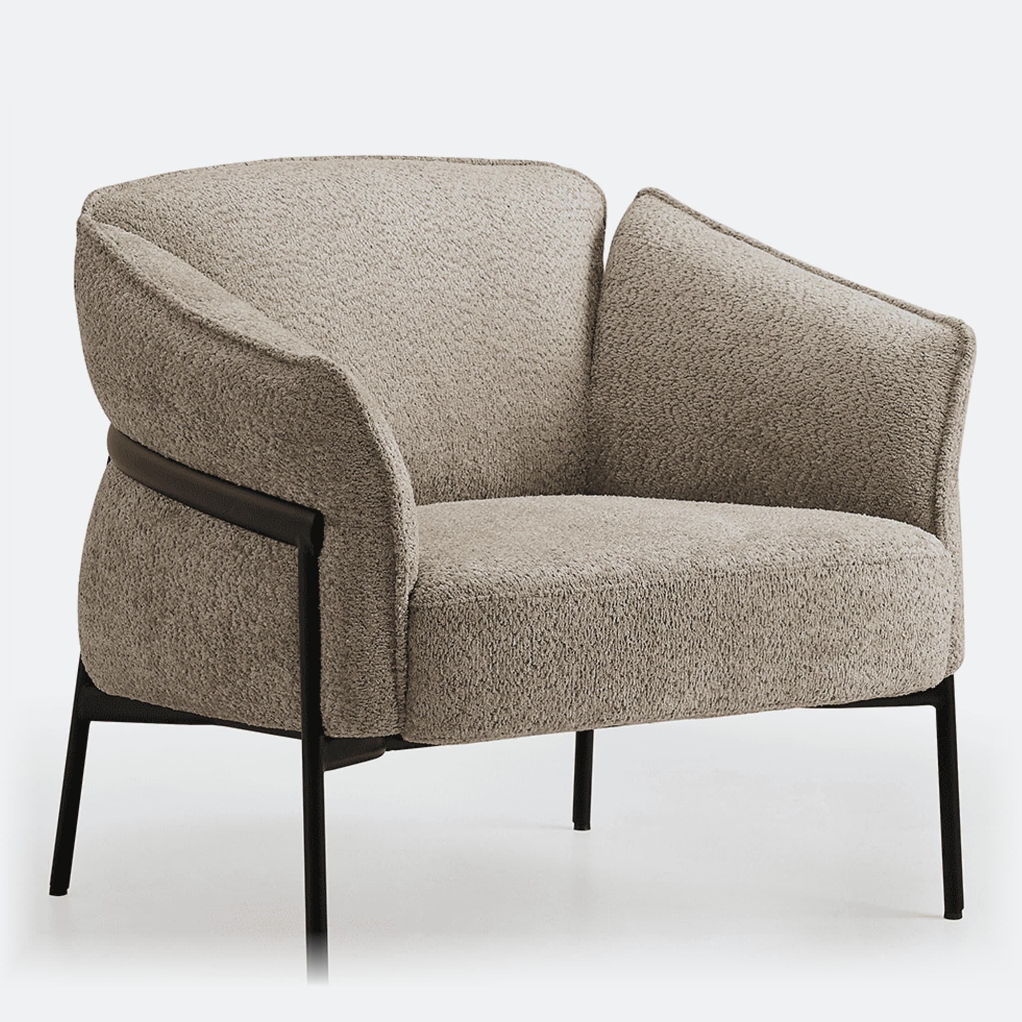 Loungefauteuil 'Fenna' — Beige