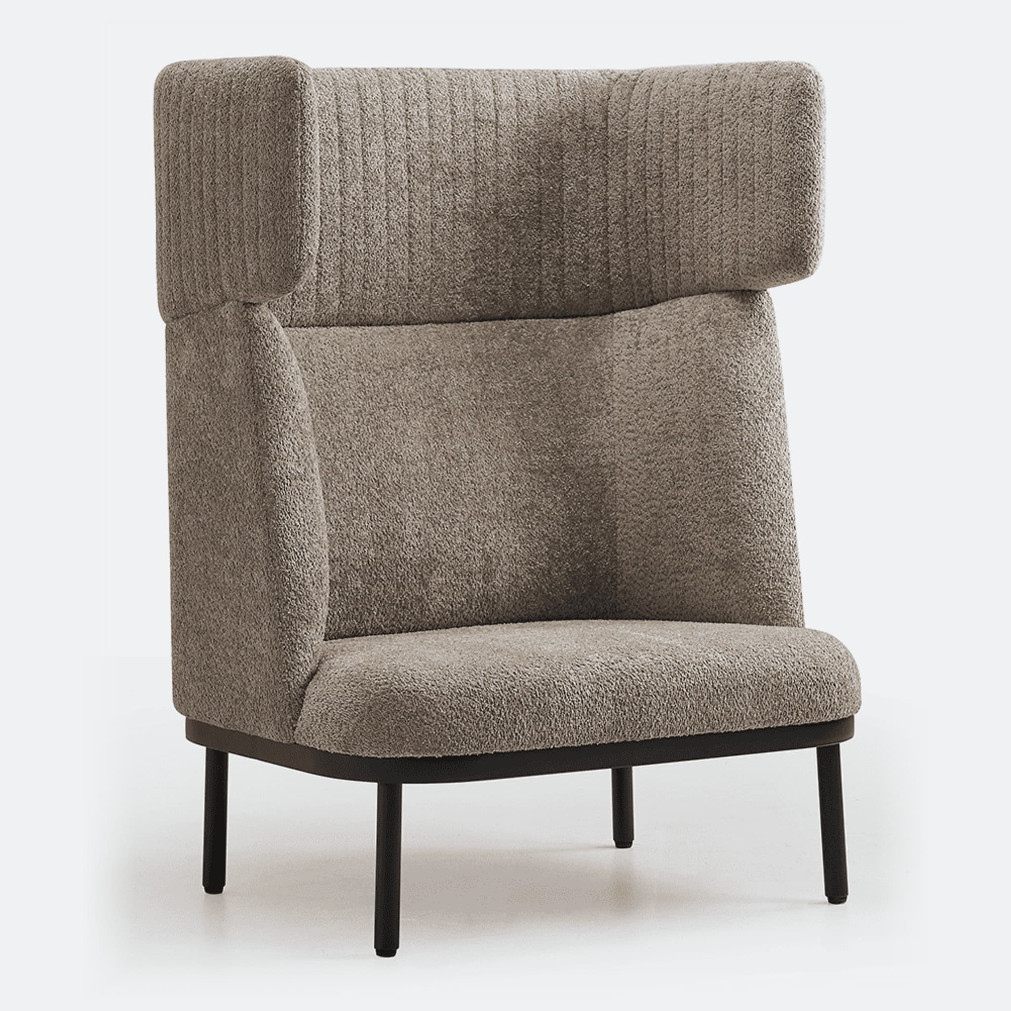 Akoestische loungefauteuil 'Silke' — Beige