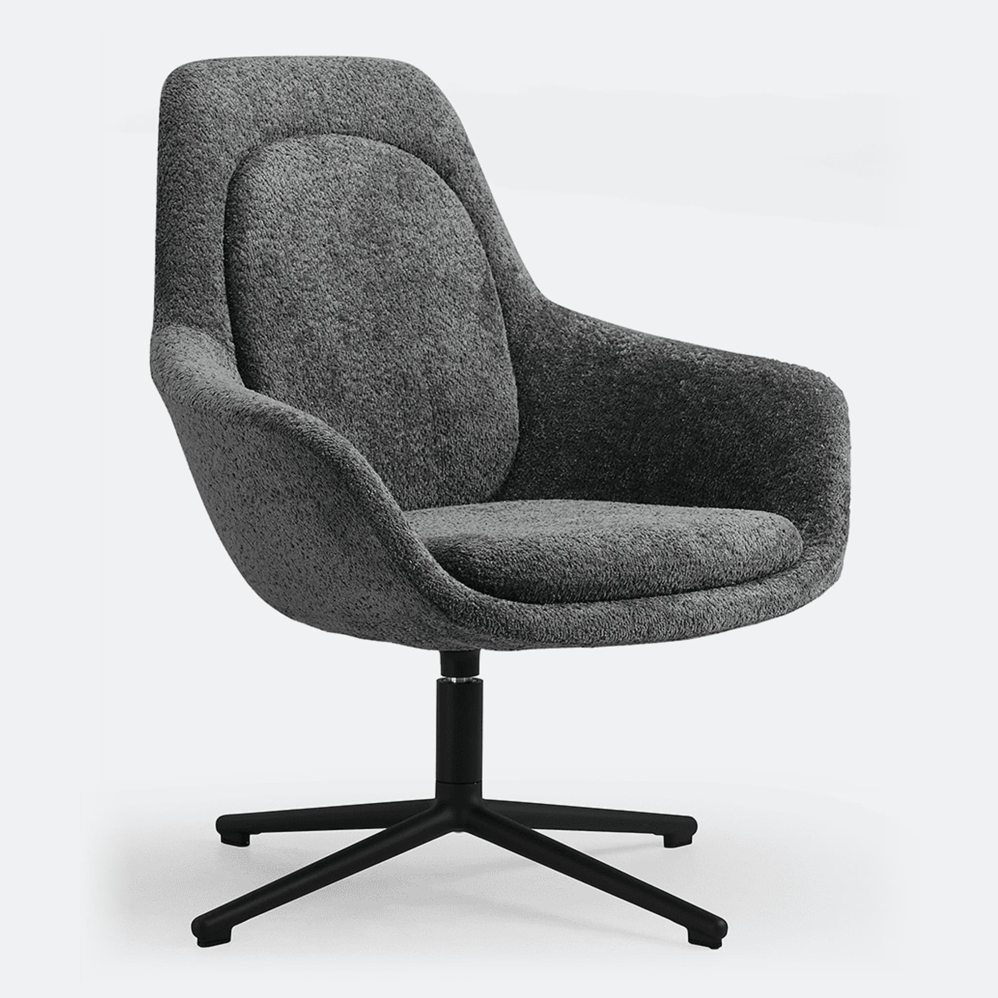Loungefauteuil 'Daan' — Grijs