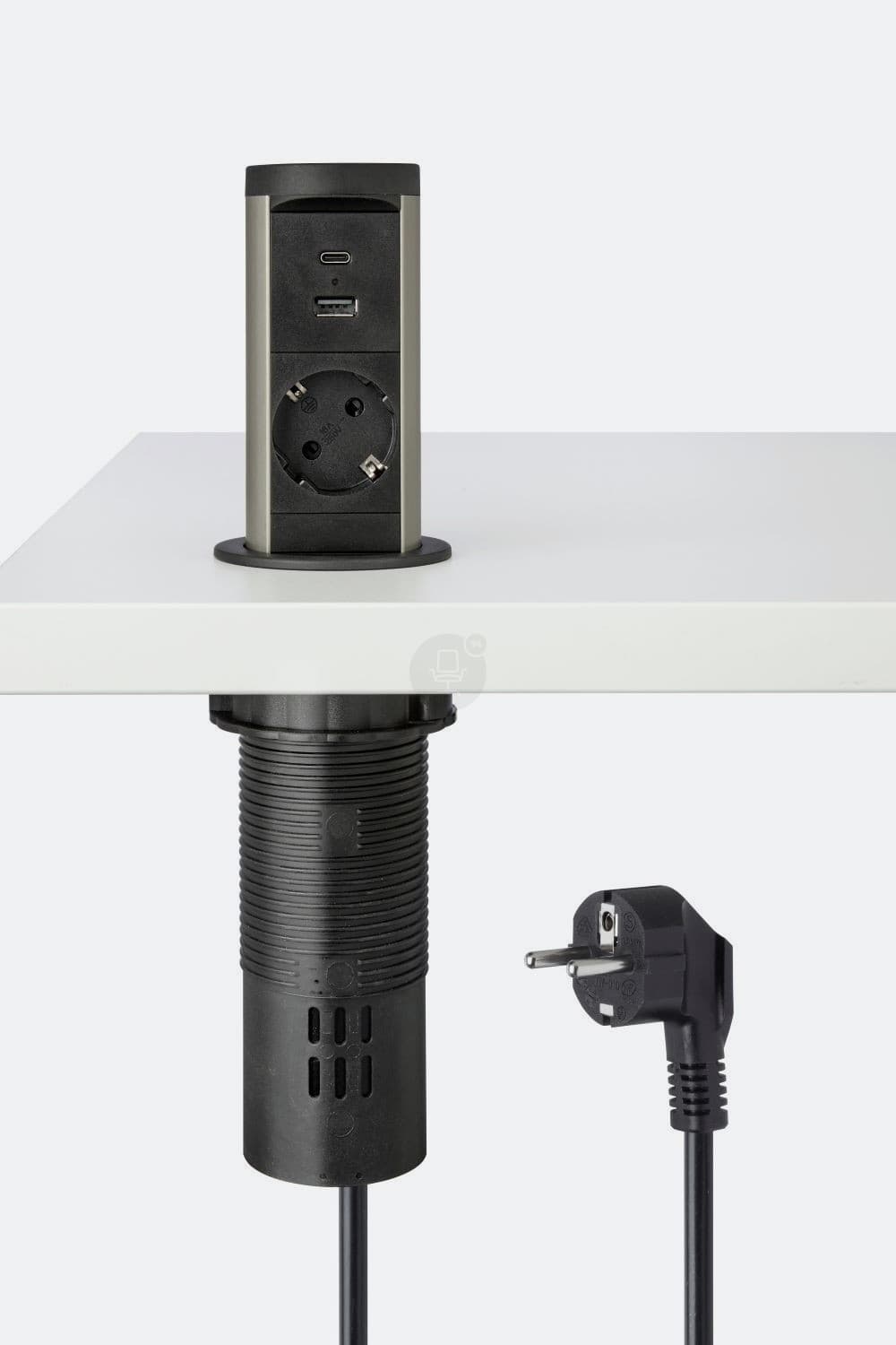 Pop-up inbouwunit Ø6 cm