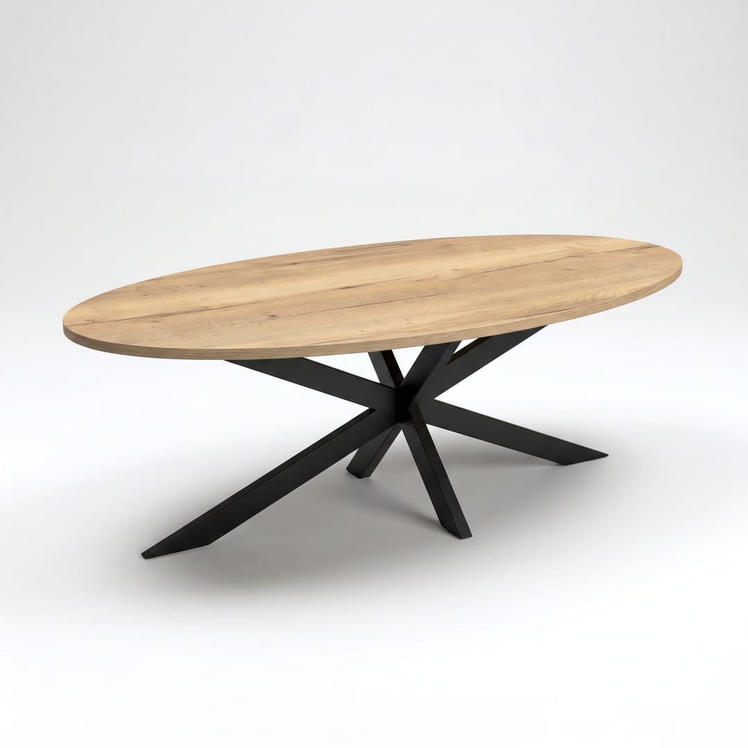 Vergadertafel Ovaal – Sterpoot