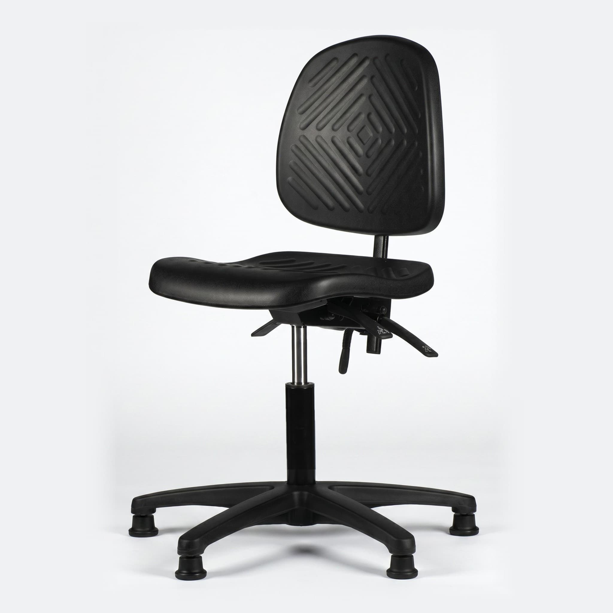 Werkstoel – Professional Zwart (PUR)