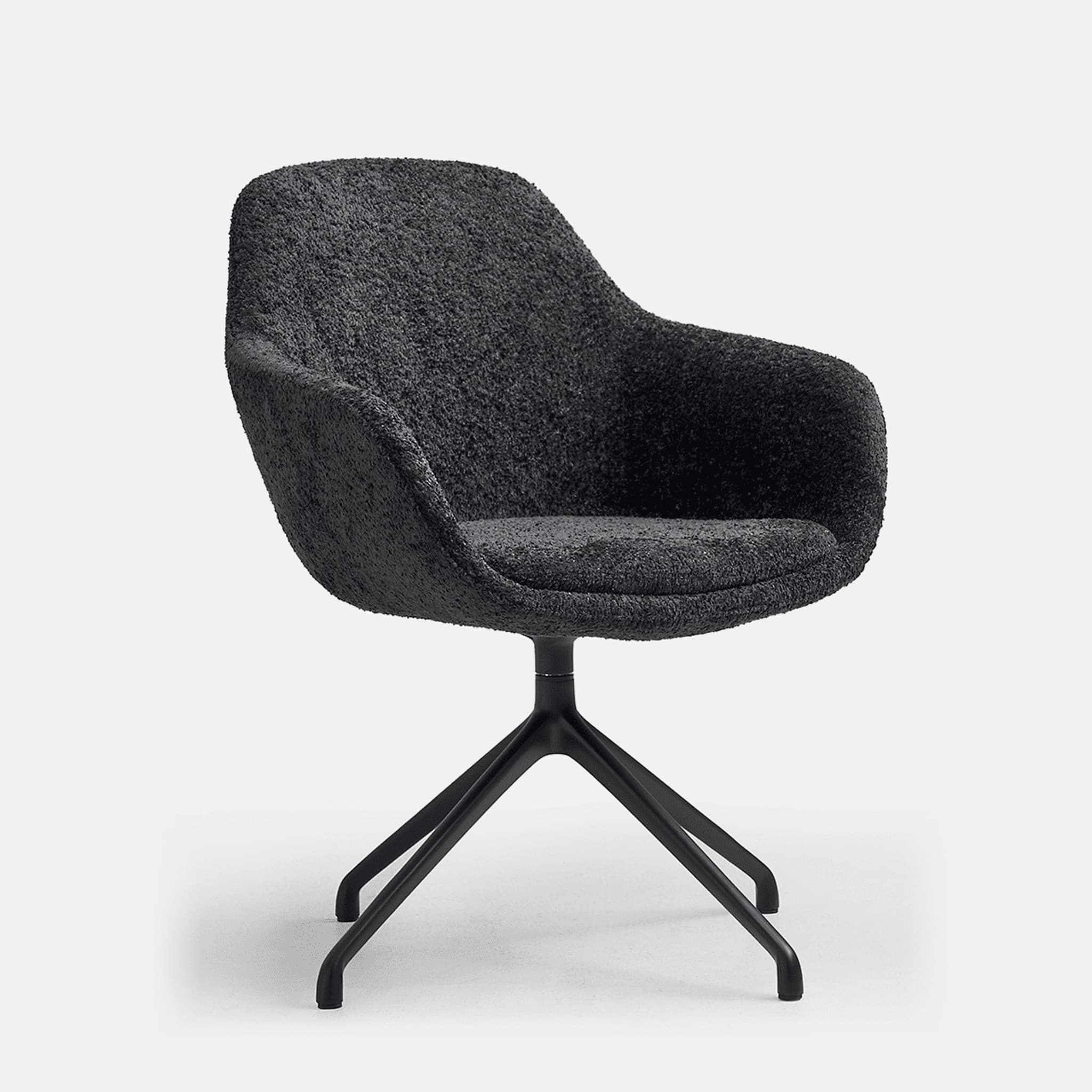 Loungestoel 'Jesse' — Zwart