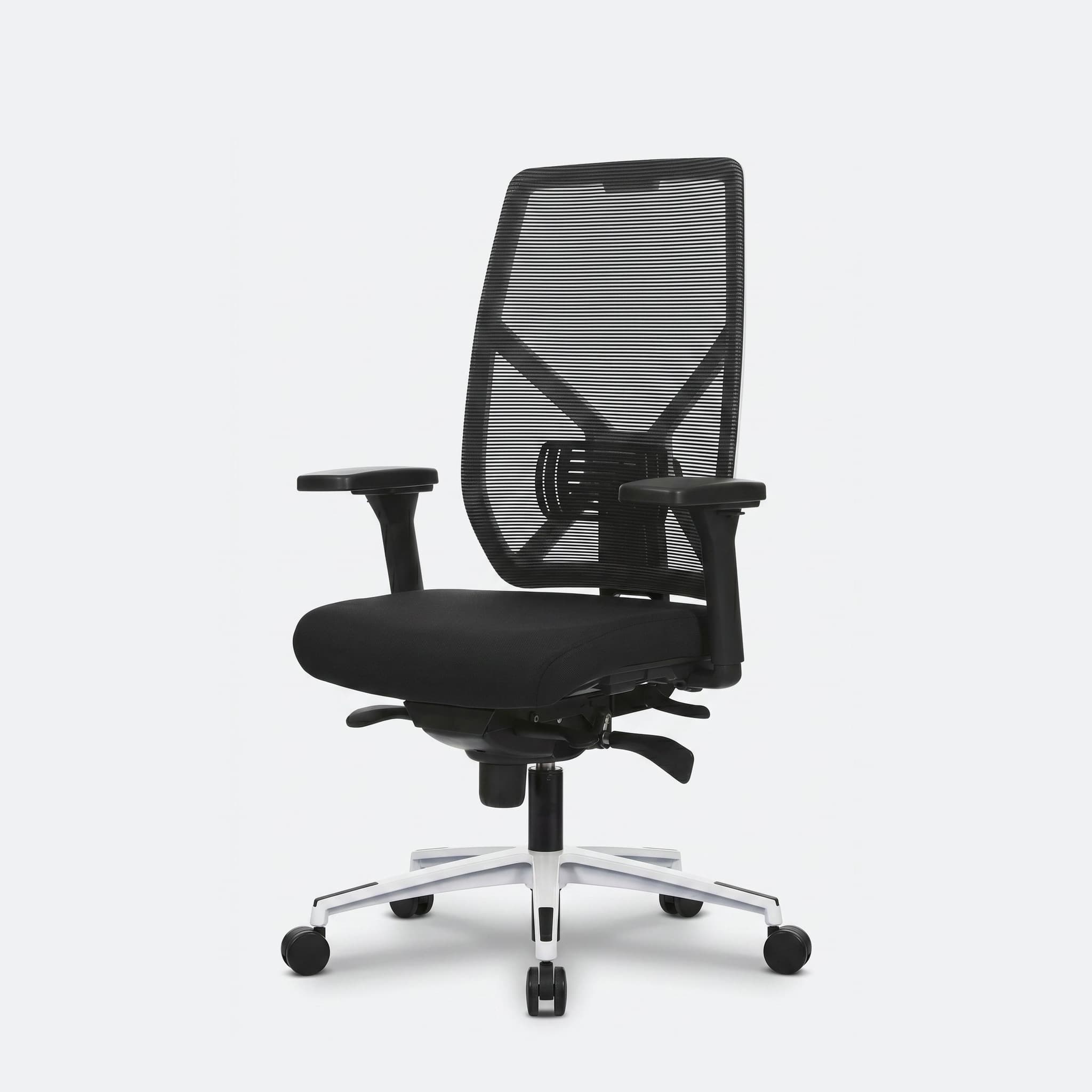 NPR Ergonomische bureaustoel 'Monaco' Wit