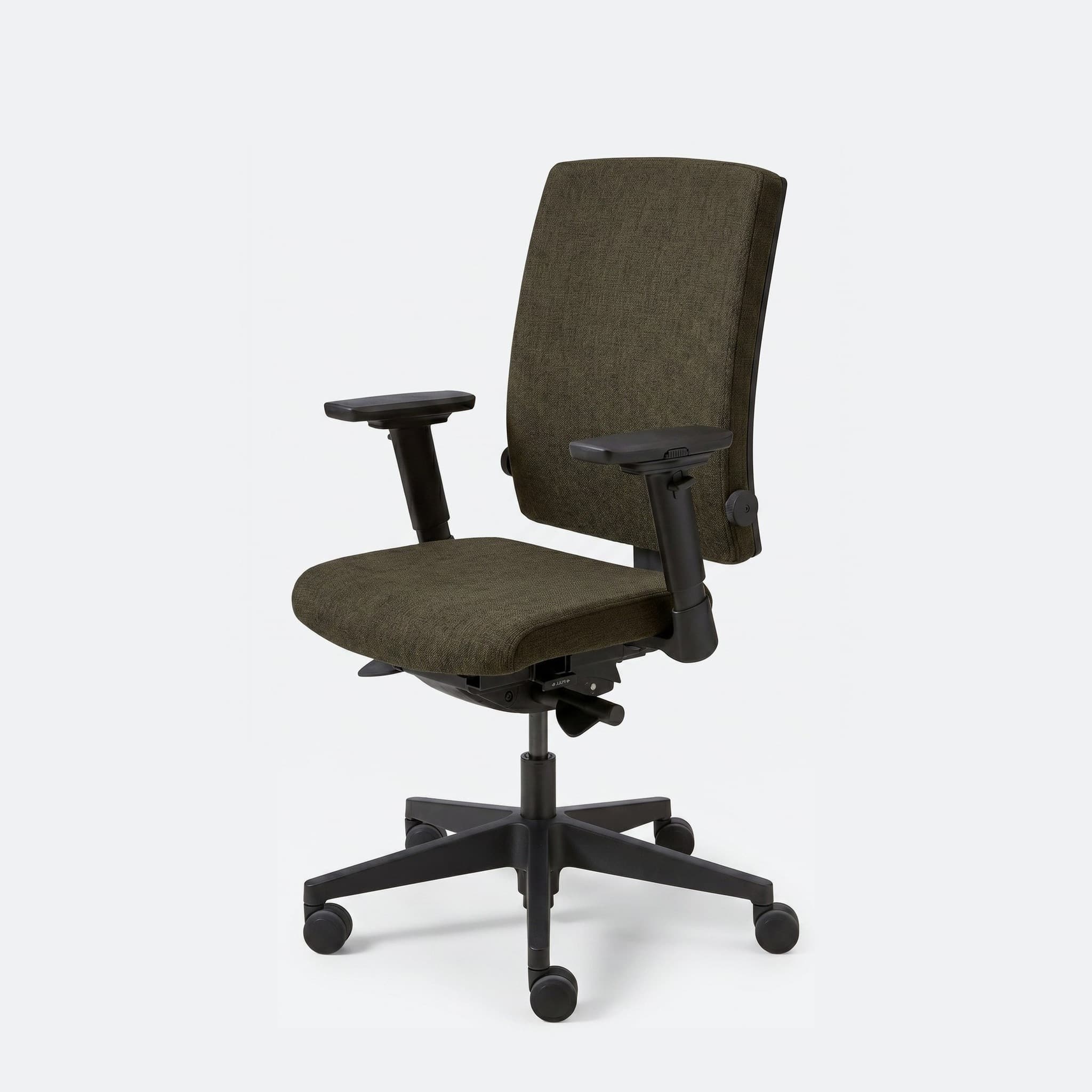 Ergonomische bureaustoel 'Como' — Olijfgroen