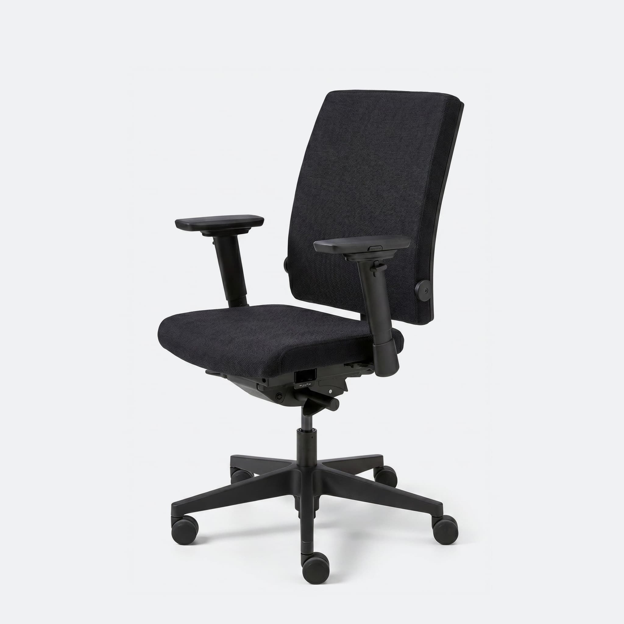 Ergonomische bureaustoel 'Como' — Zwart