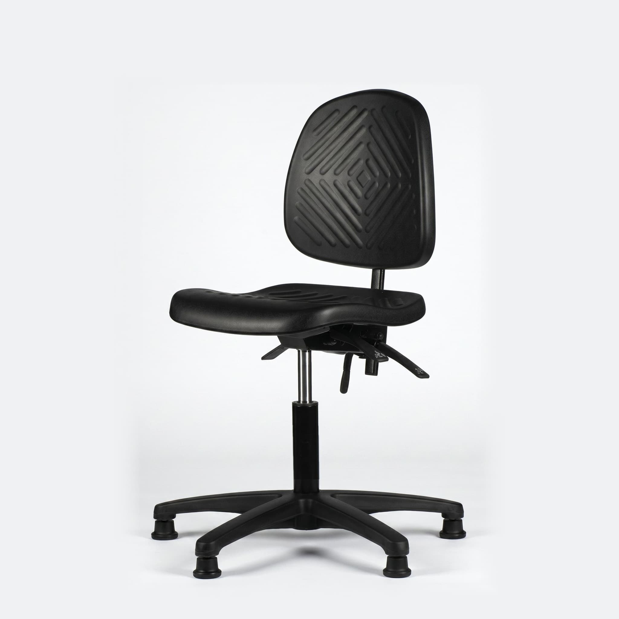 Werkstoel – Professional Zwart (PUR)
