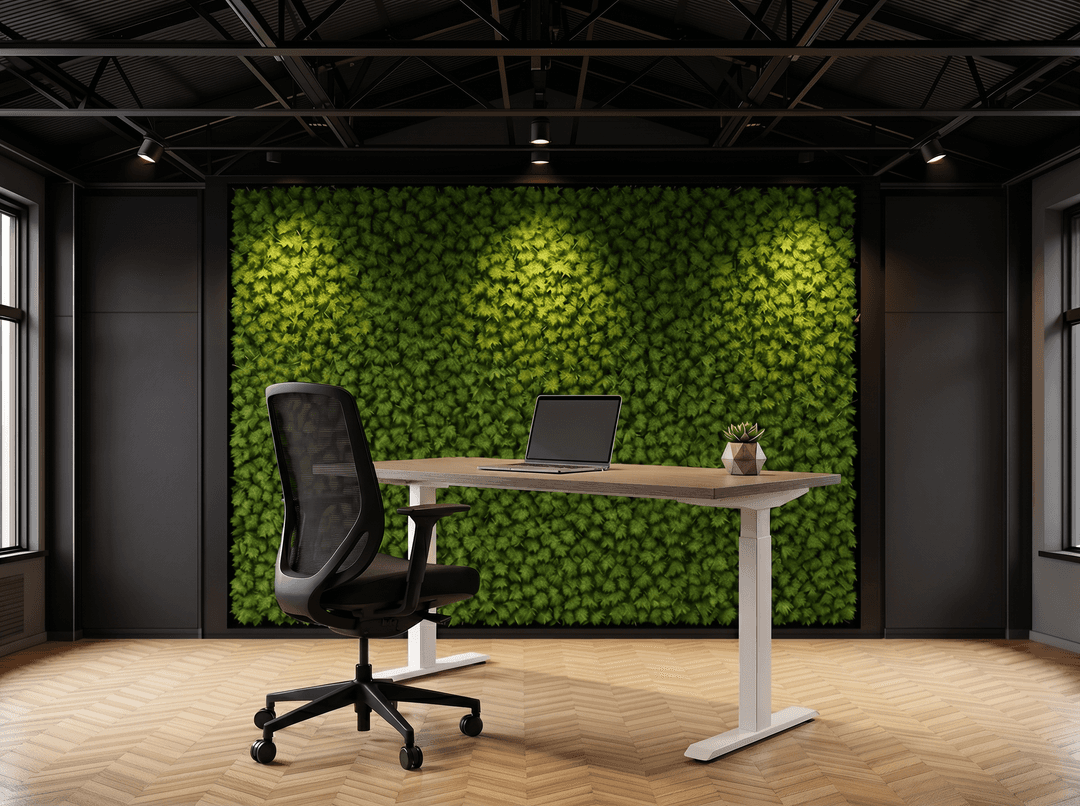 Verstelbaar Bureau Vamo T-poot 120x60cm Wit Cuando